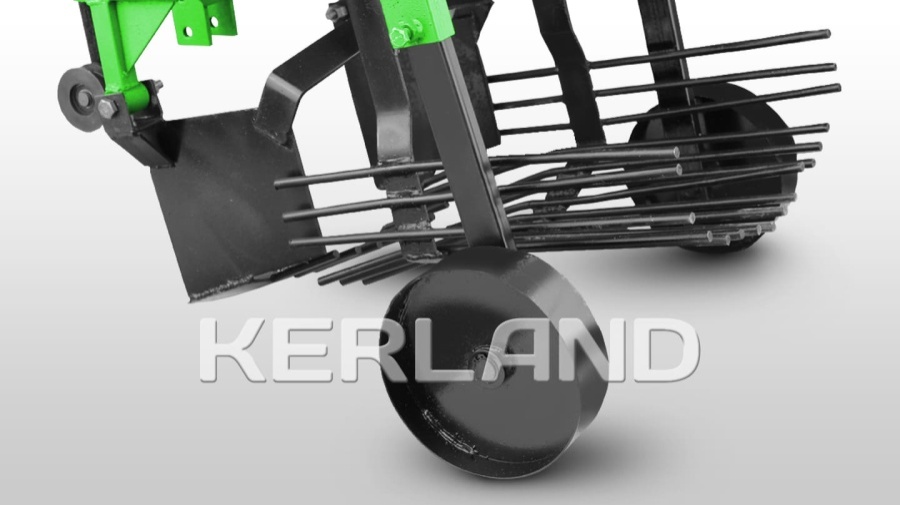 Картофелекопалка вибрационно-грохотная Kerland | Керланд КМ1080 к мотоблоку с водяным охл